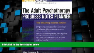 Must Have  The Adult Psychotherapy Progress Notes Planner (PracticePlanners)  READ Ebook Online Free