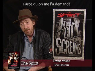 The Spirit : l&#039;interview vidéo de Frank Miller