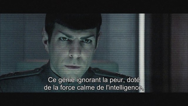 Star Trek into Darkness - Extrait (4) Message Pirate Spock VOST