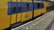 VIRM 8621, a 6 coach bi-level EMU pass station Rotterdam Lombardijen, 25 november '13