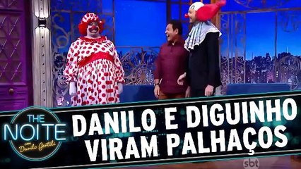 Danilo vira Bozo e Diguinho se revela como Vovó Mafalda