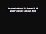 Hammer Laufband Life Runner LR16I silber/schwarz/anthrazit 4326