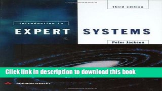 [Popular] Book Introduction To Expert Systems (3rd Edition) Full Online