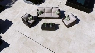 Moda Furnishings Rattan Garden Furniture- Windsor 2 Sofa Set