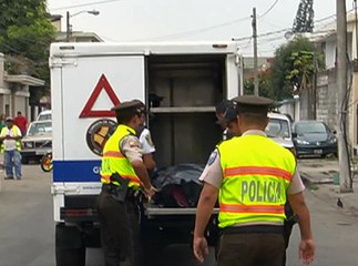 Sujeto murió en accidente tras cometer un asalto