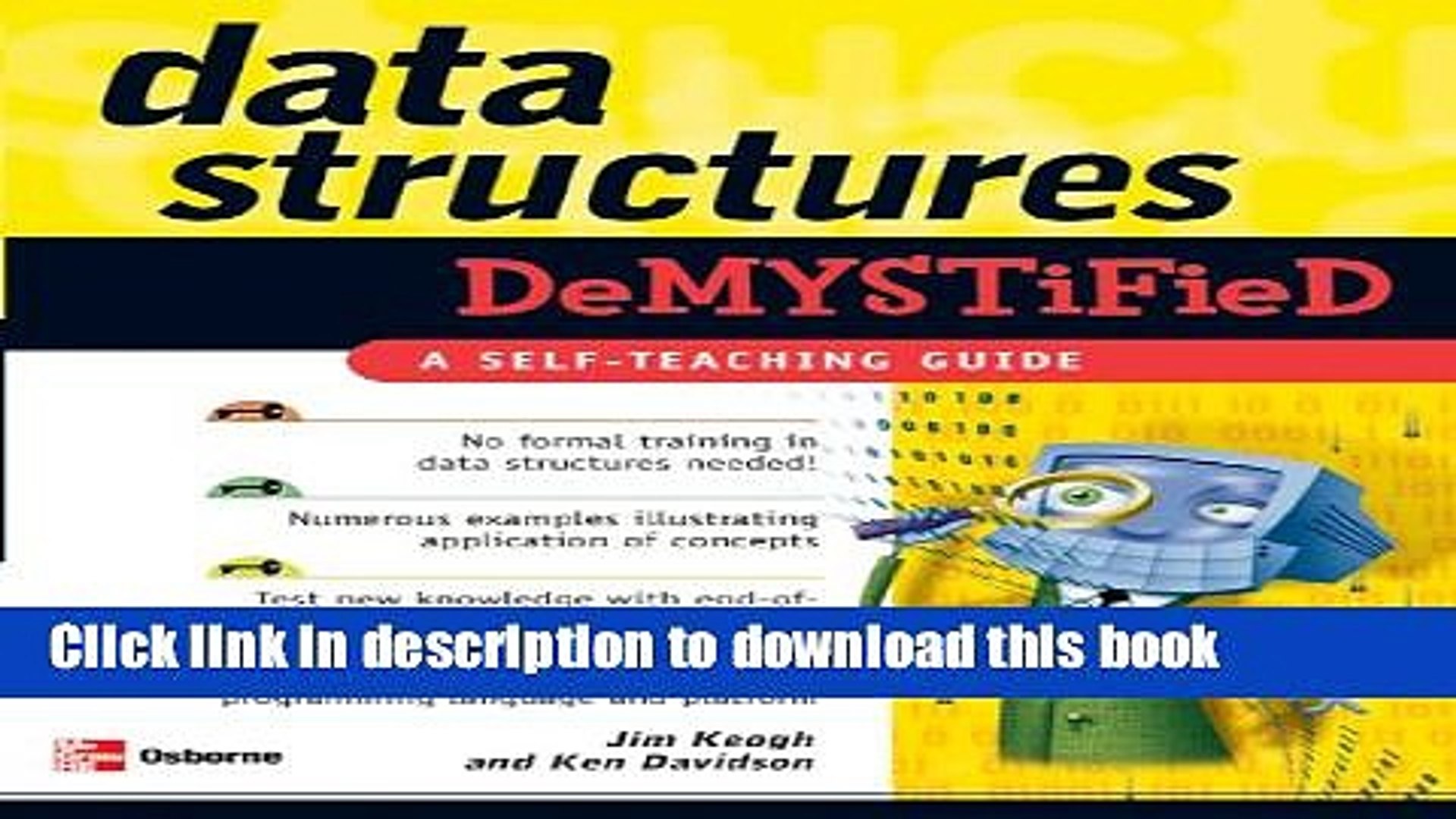 [Popular] E_Books Data Structures Demystified: A Self-teaching Guide Full Online