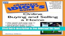 [Reading] Complete Idiot s Guide to Online Buying and Selling a Home (Complete Idiot s Guide)