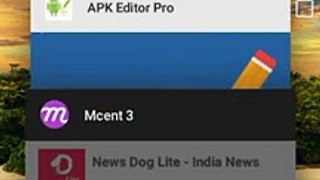 Trick to bypass any app in Mcent via APK EDITOR