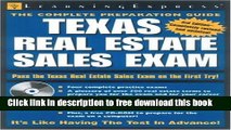 [Reading] Texas Real Estate Sales Exam Ebooks Online