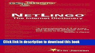 [Popular Books] NetLingo: The Internet Dictionary Full Online