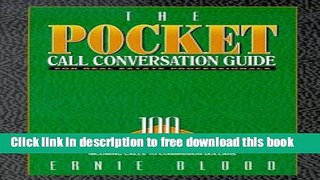 [Reading] The Pocket Call Conversation Guide New Download