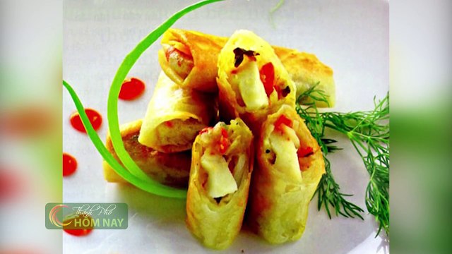 DV Đại Nghĩa thực hiện món -chả giò trái cây - Thành Phố Hôm Nay [HTV9 – 03.08.2016]