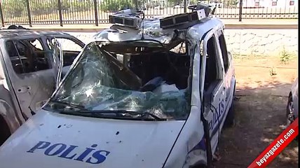 İşte Tankların Önüne Çıkan Polis Araçları