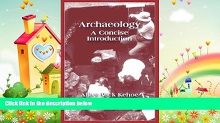 different   Archaeology: A Concise Introduction