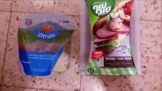 dog in israel - kosher food كلب يأكل طعام كاشير هههههه