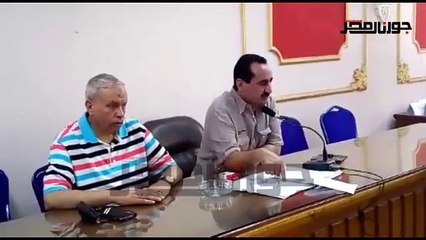 رئيس مركز المحلة يحفز سائقى وعمال الجراج