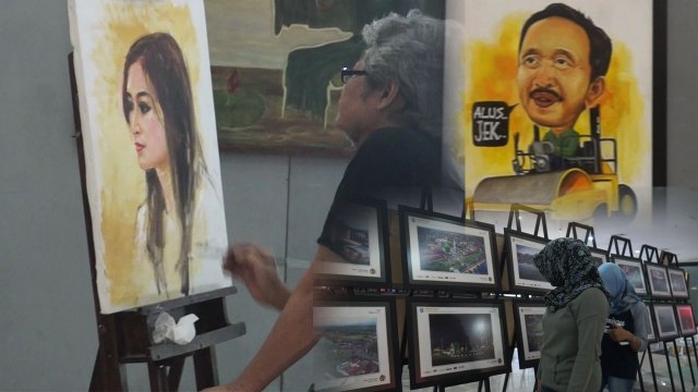 Fotografer dan Seniman Lukis Turut Semarakkan Hari Jadi Ponorogo ke-520