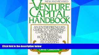 READ FREE FULL  Venture Capital Handbook: New and Revised  READ Ebook Full Ebook Free