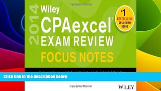 Must Have  Wiley CPAexcel Exam Review 2014 Focus Notes: Financial Accounting and Reporting  READ