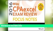 Big Deals  Wiley CPAexcel Exam Review 2016 Focus Notes: Regulation  Best Seller Books Most Wanted