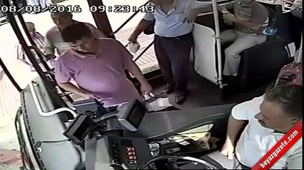 Şoför ve yolcular seferber oldu!