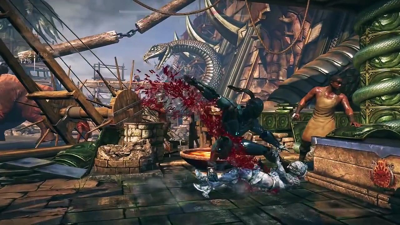 Mortal Kombat X- 'Cyber Sub Zero' Secret Brutalities! - Mortal Kombat XL Triborg Secret brutality