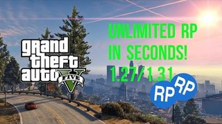 1000+ RP IN SECONDS - UNLIMITED GTA 5 GLITCH AFTER 1.27/1.31