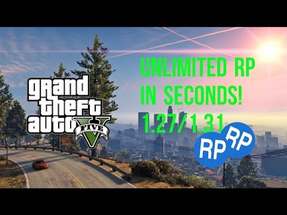 1000+ RP IN SECONDS - UNLIMITED GTA 5 GLITCH AFTER 1.27/1.31