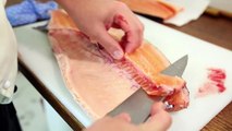 How to Fillet a Salmon サーモンの捌き方