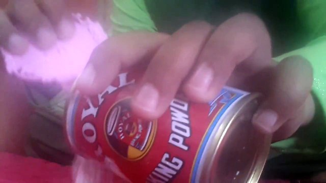 Cara membuat slime menggunakan 2 bahan saja (baking powder and glue)