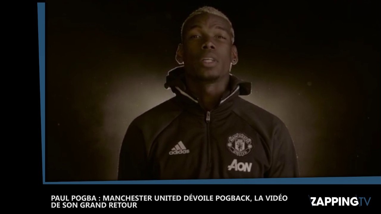 Paul Pogba : Manchester United dévoile Pogback, la vidéo de son grand retour