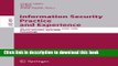 [Popular Books] Information Security Practice and Experience: 4th International Conference, ISPEC