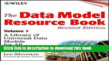 [Popular] Book The Data Model Resource Book: A Library of Universal Data Models for All