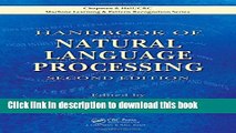 [Popular] E_Books Handbook of Natural Language Processing, Second Edition Free Online