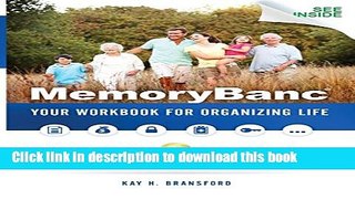 Books MemoryBanc: Your Workbook For Organizing Life Full Online