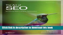 [Read PDF] The Art of SEO: Mastering Search Engine Optimization (Theory in Practice) Download Online