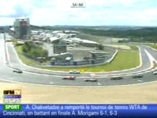 FORMULE 1 sous la pluis  allemagne 21 07 2007