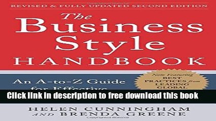 [Reading] The Business Style Handbook, Second Edition:  An A-to-Z Guide for Effective Writing on