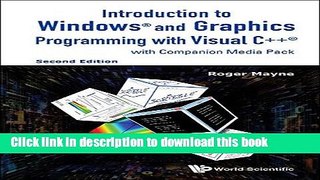 [Popular Books] Introduction to WindowsÂ® and Graphics Programming with Visual C++Â®:(with