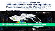 [Popular Books] Introduction to WindowsÂ® and Graphics Programming with Visual C  Â®:(with
