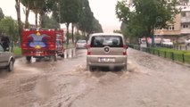 Erzurum'da Sel - Birçok Evi ve Yolları Su Bastı