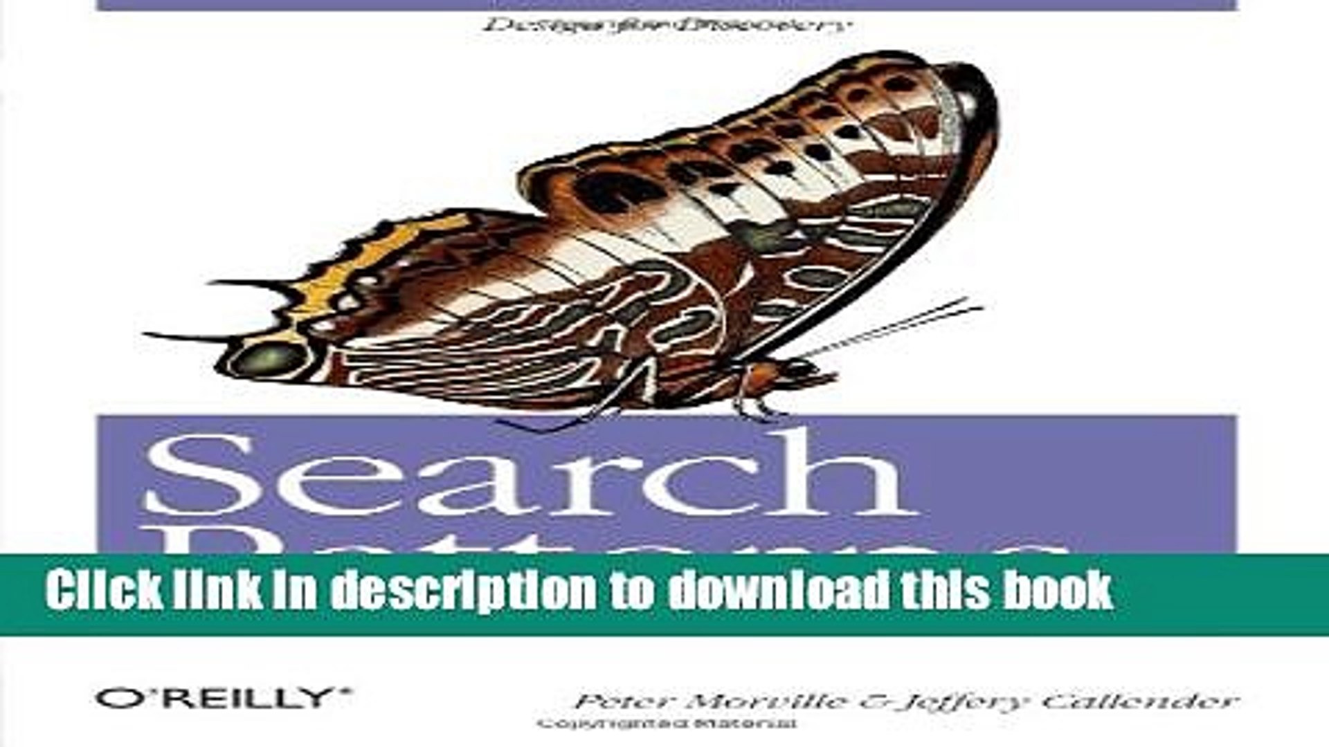 [Popular Books] Search Patterns: Design for Discovery Full Online