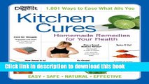 Books Kitchen Cures: Homemade Remedies for Your Health Free Online
