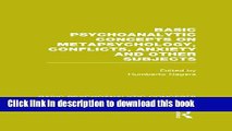 [Popular Books] Basic Psychoanalytic Concepts on Metapsychology, Conflicts, Anxiety and Other
