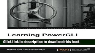 [Popular Books] Learning PowerCLI Full Download