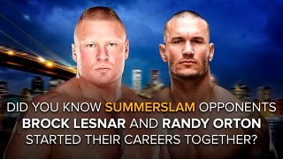 The forgotten history of Brock Lesnar and Randy Orton
