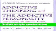 Ebook Addictive Thinking and the Addictive Personality Free Online