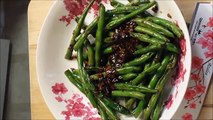 Green Beans With Black Bean Garlic Sauce