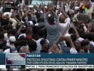 Paquistaníes rechazan que no se investiguen a implicados en corrupción