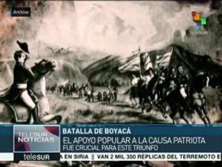 Colombia: se conmemoran 197 años de la batalla de Boyacá